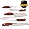 Sha-Pu-Knives-5-set-Ergo-Redwood