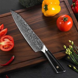 The Essential 6pc Japanese Damascus Steel Knife Set